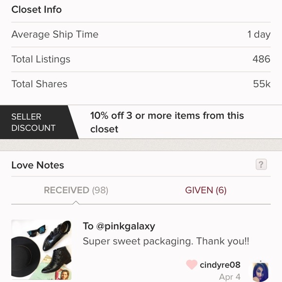 • Welcome to PinkGalaxy Closet • - Picture 2 of 5